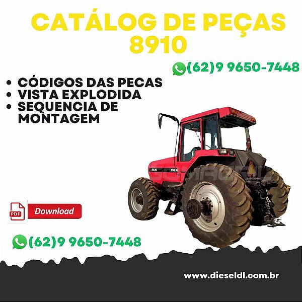 CATÁLOGO DE PEÇAS TRATORES  MAGNUM 8910 8920 CASE