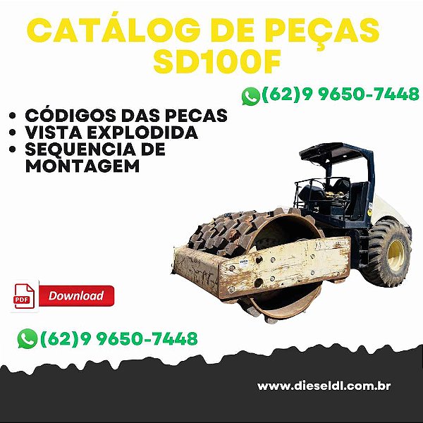 CATÁLOGO DE PEÇAS ROLO COMPRESSOR SD100F  VOLVO