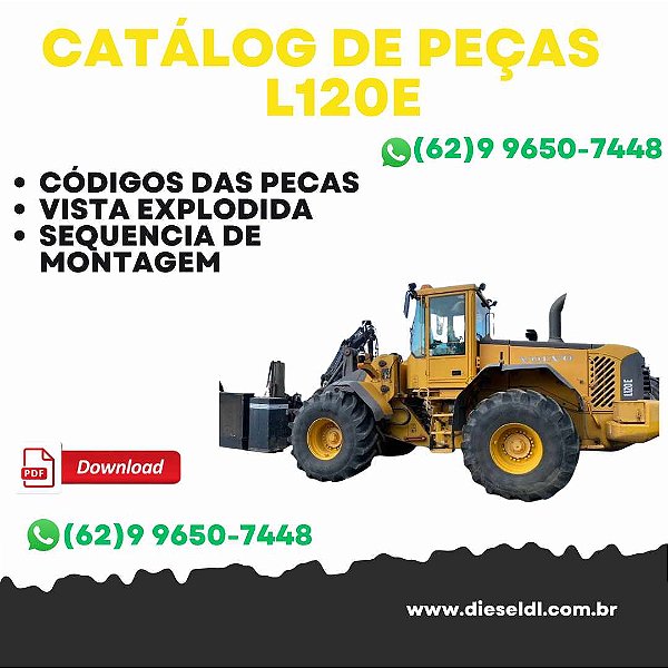 CATÁLOGO DE PEÇAS CARREGADEIRA  L120E VOLVO