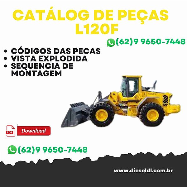 CATÁLOGO DE PEÇAS CARREGADEIRA L120F VOLVO