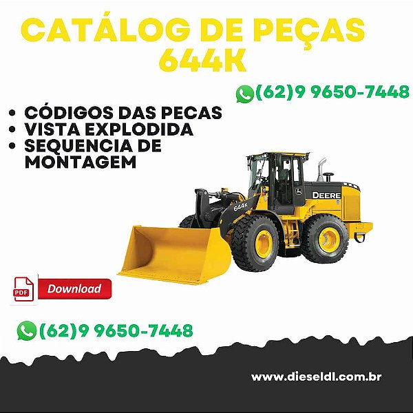 CATÁLOGO DE PEÇAS CARREGADEIRA 644K  DEERE