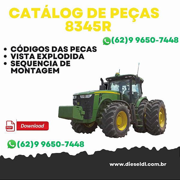 CATÁLOGO DE PEÇAS TRATOR 8345R JOHN DEERE