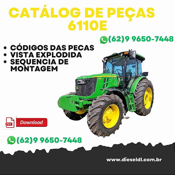 CATÁLOGO DE PEÇAS  TRATOR 6110E JOHN DEERE