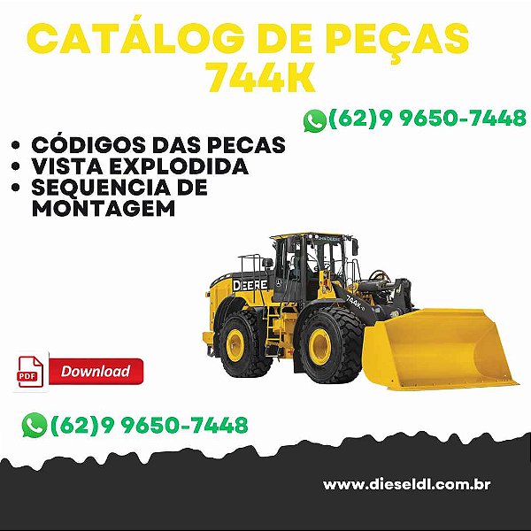 CATÁLOGO DE PEÇAS CARREGADEIRA  744K SÉRIE 2 JOHN DEERE