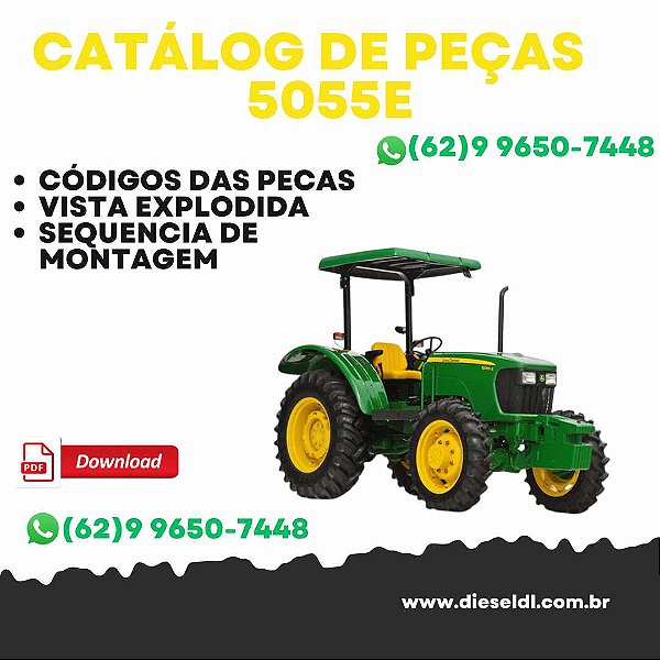 CATÁLOGO DE PEÇAS TRATOR 5055E JOHN DEERE