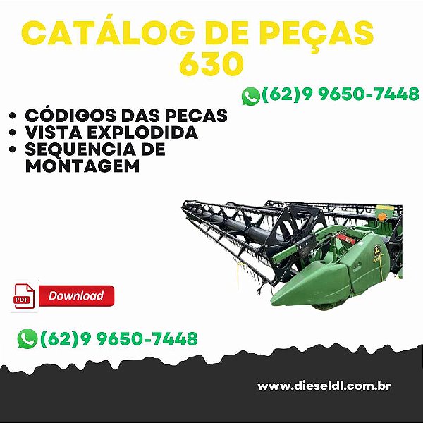 CATÁLOGO DE PEÇAS PLATAFORMAS 614 616 618 620 622 625 630