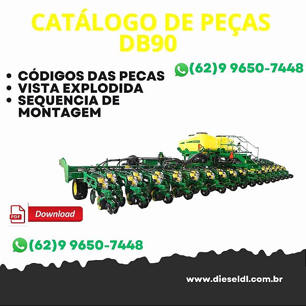 CATALOGO DE PEÇAS PLANTADEIRA   DB90  JOHN DEERE