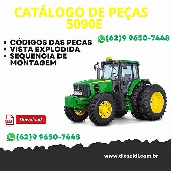 CATÁLOGO DE PEÇAS TRATOR 5090E JOHN DEERE