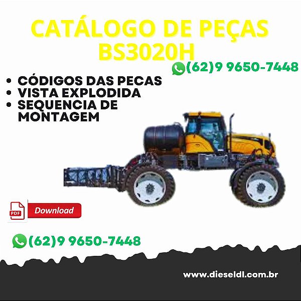 CATALOGO DE PEÇAS PULVERIZADOR BS3020H  VALTRA