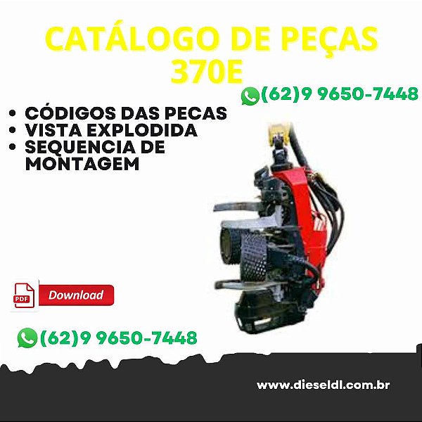 CATALOGO DE PEÇAS  CABEÇOTE FLORESTAL 370E  VALMET