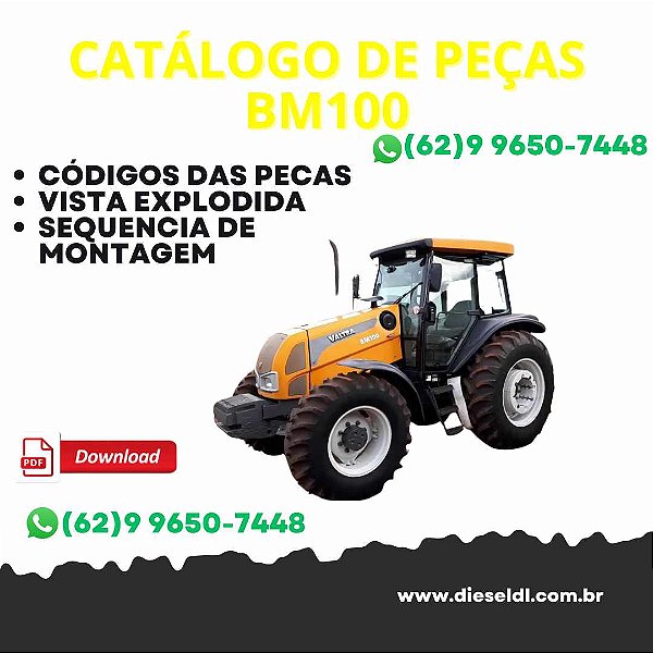 CATALOGO DE PEÇAS  TRATOR BM100 GII  VALTRA