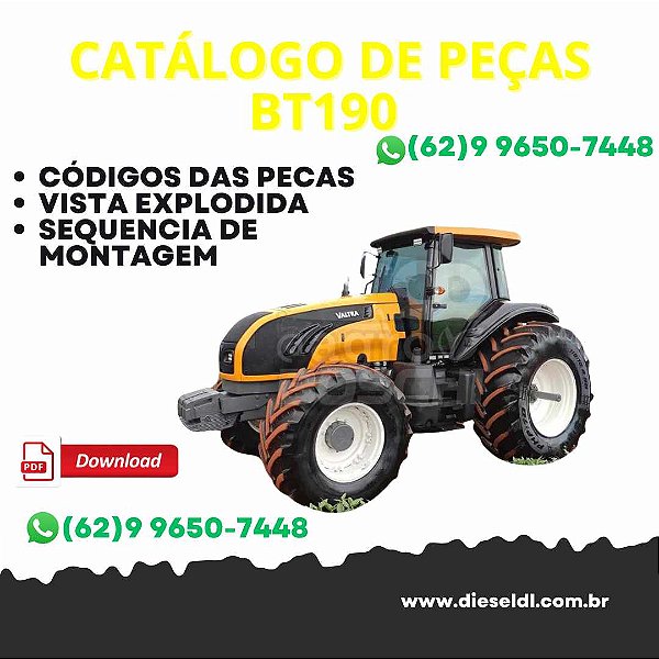 CATALOGO DE PEÇAS  TRATOR BT 190  VALTRA