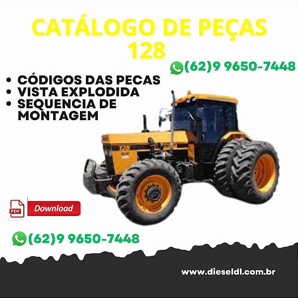 CATALOGO DE PEÇAS  TRATOR 128 148 VALTRA