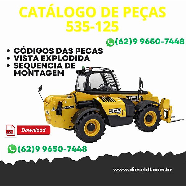 CATÁLOGO DE PEÇAS MANIPULADOR 535-125 / 535-140   JCB