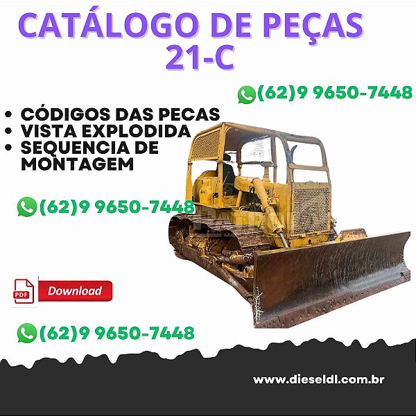CATALOGO DE PEÇAS  TRATOR ESTEIRAS 21-C FIATALLIS