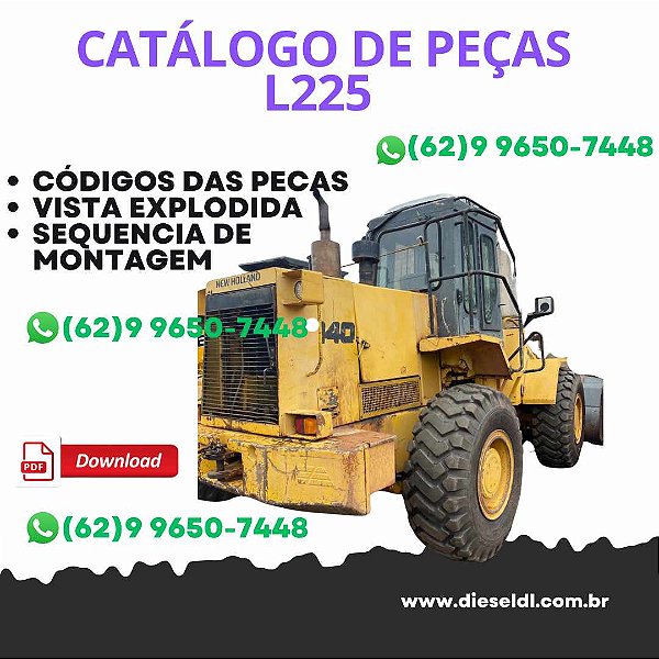 CATALOGO DE PEÇAS CARREGADEIRA LW140 NEW HOLLAND