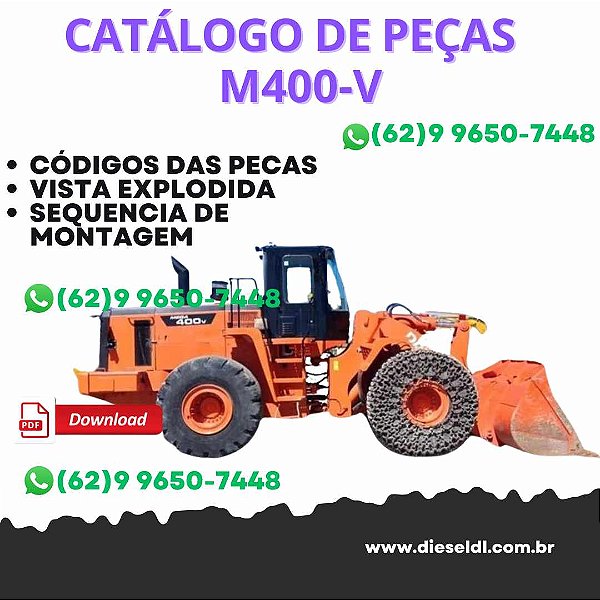 CATÁLOGO DE PEÇAS CARREGADEIRA M400-V  DOOSAN
