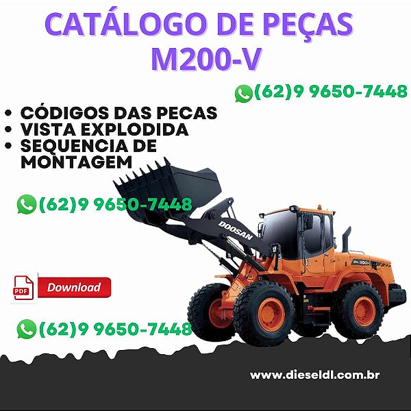 CATALOGO DE PEÇAS CARREGADEIRA M200-V DOOSAN