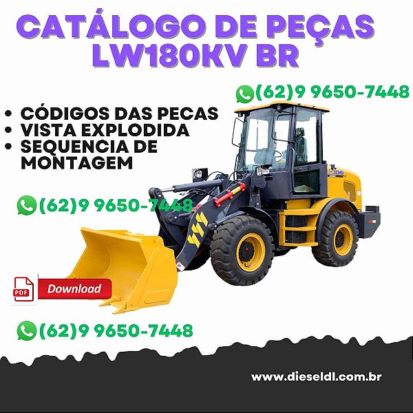 CATÁLOGO DE PEÇAS  CARREGADEIRA LW180KV BR XCMG
