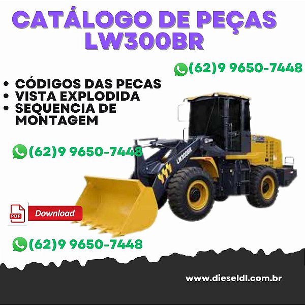 CATÁLOGO DE PEÇAS  CARREGADEIRA LW300BR XCMG