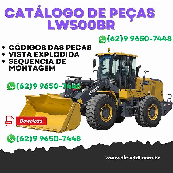 CATÁLOGO DE PEÇAS  CARREGADEIRA LW500BR XCMG