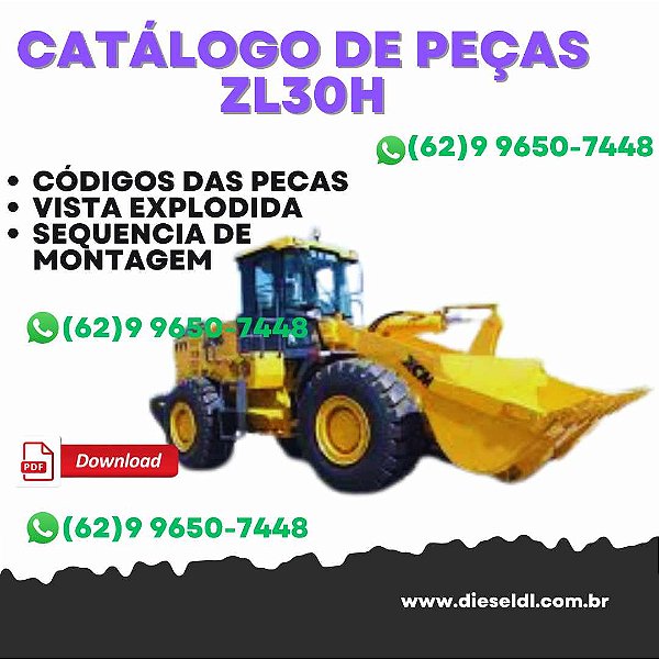 CATÁLOGO DE PEÇAS  CARREGADEIRA ZL30H XCMG
