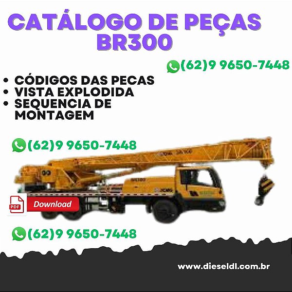 CATÁLOGO DE PEÇAS  CAMINHÃO GUINDASTE BR300 XCMG