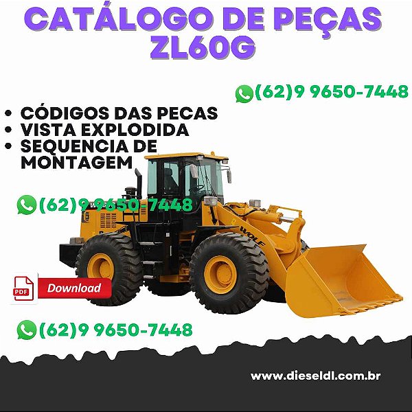 CATÁLOGO DE PEÇAS CARREGADEIRA  ZL60G SHANDONG
