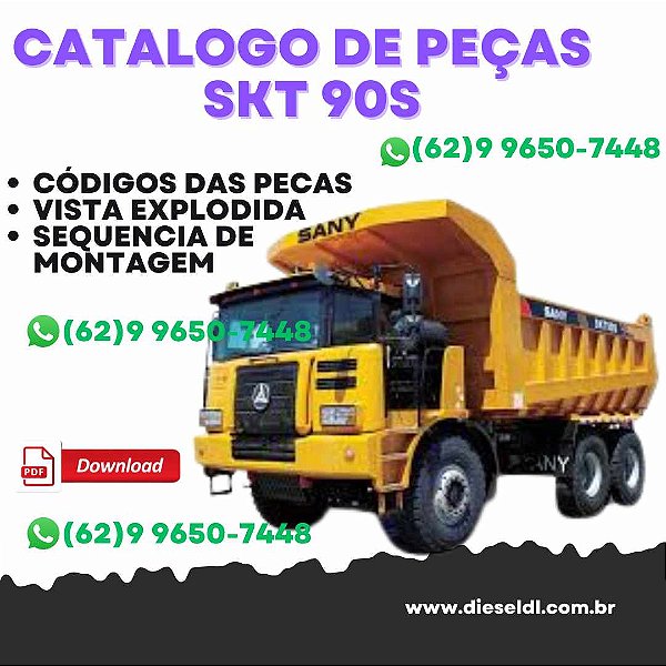 CATALOGO DE PEÇA CAMINHÃO SKT 90S SANY