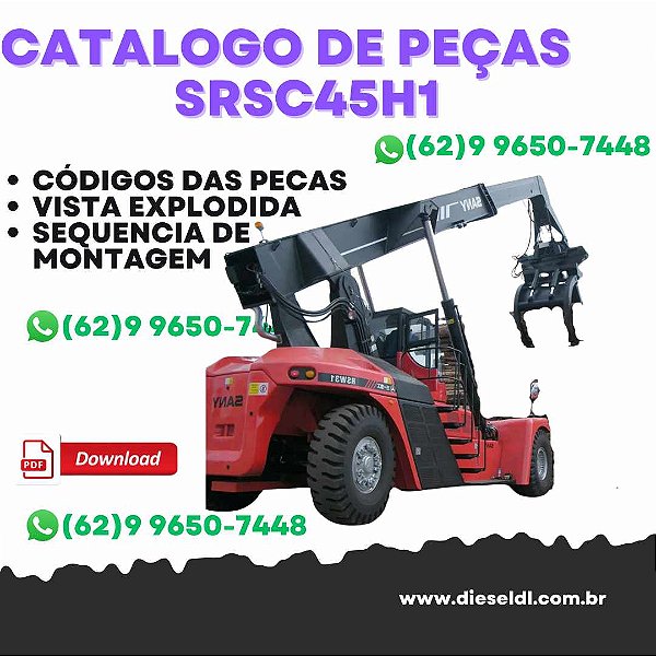 CATÁLOGO DE PEÇAS MANIPULADOR SRSC45H1 SANY