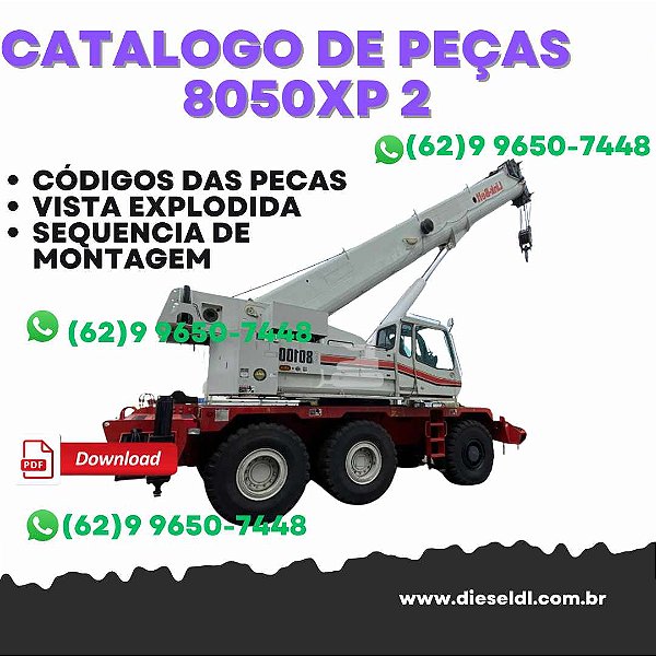 CATALOGO DE PEÇAS  GUINDASTE RTC 8050XP 2 LINK-BELT