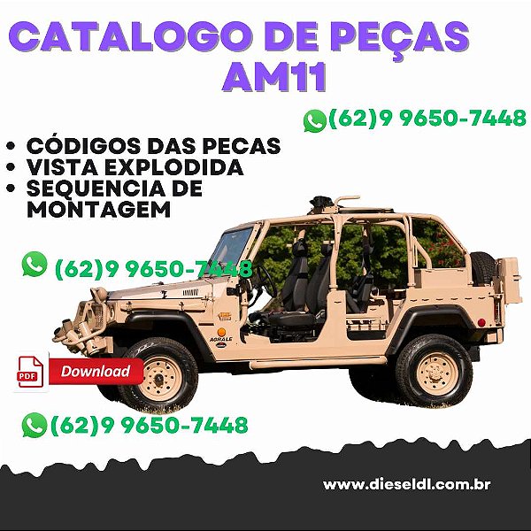 CATÁLOGO DE PEÇAS MARRUÁ AM11 AGRALE