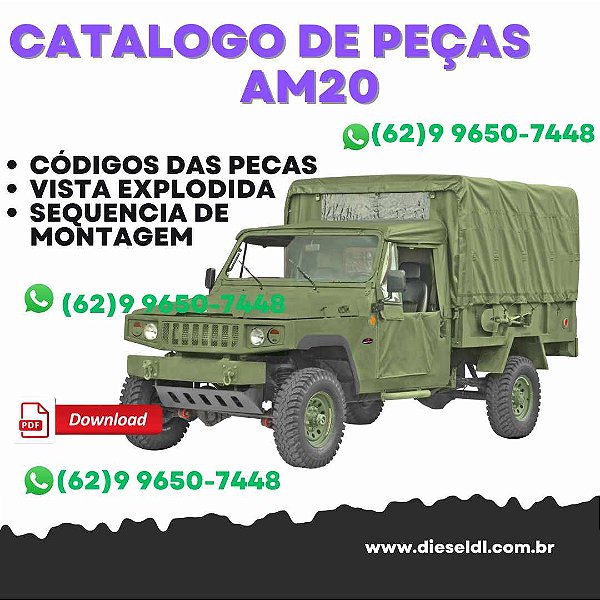 CATALOGO DE PEÇAS MARRUÁ AM20  AGRALE