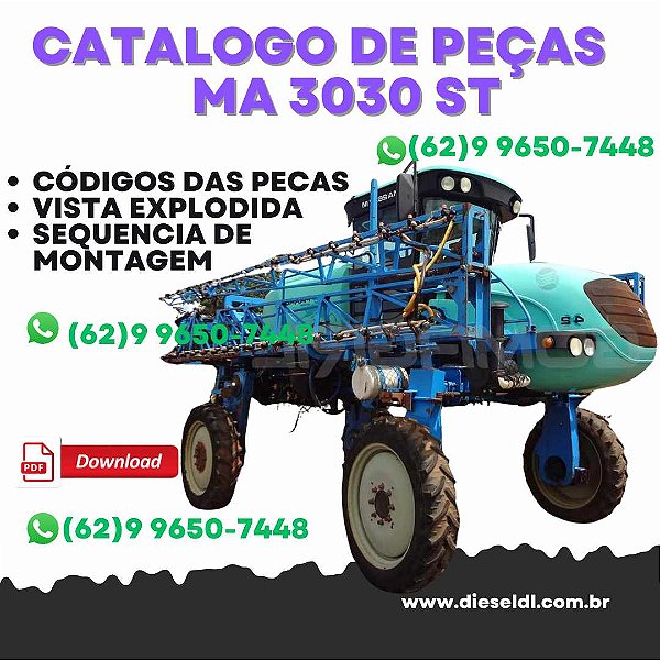 CATALOGO DE PEÇAS MA 3030 ST STRONGER  PARRUDA