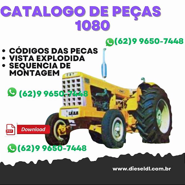CATALOGO DE PEÇAS  TRATORES 1090-A 1105 CBT