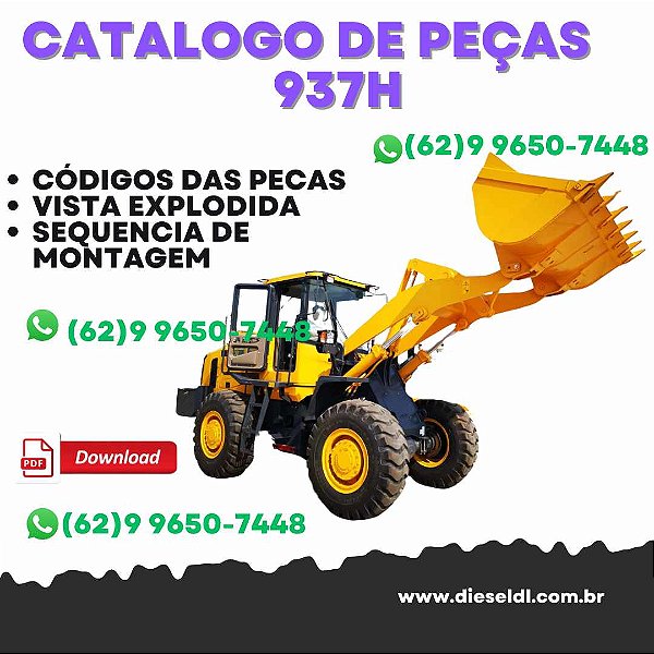 CATALOGO DE PEÇAS   CARREGADEIRA 937H CHANGLIN