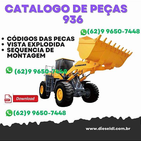 CATALOGO DE PEÇAS  CARREGADEIRA 936  CHANGLIN