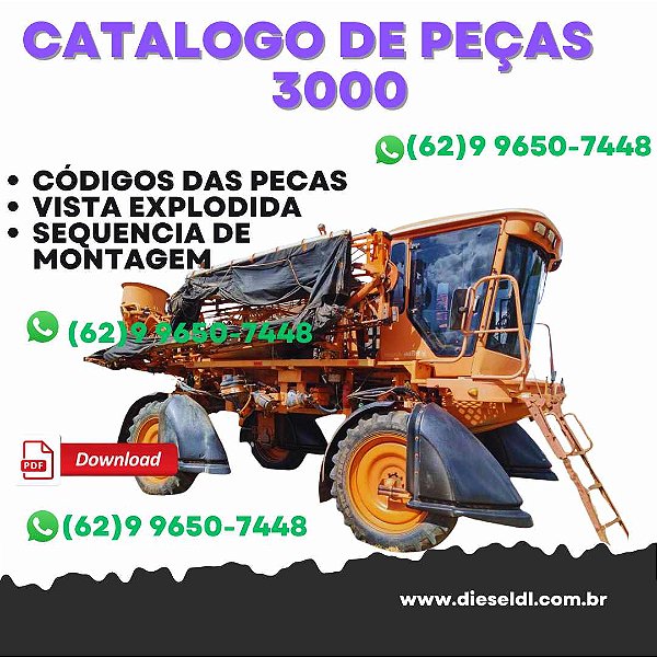 CATÁLOGO DE PEÇAS PULVERIZADOR UNIPORT 3000 4X4 HIDRO / VOERTEX  JACTO