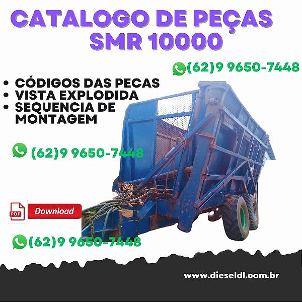 CATÁLOGO DE PEÇAS  TRANSBORDO SMR 10000  SERMAG
