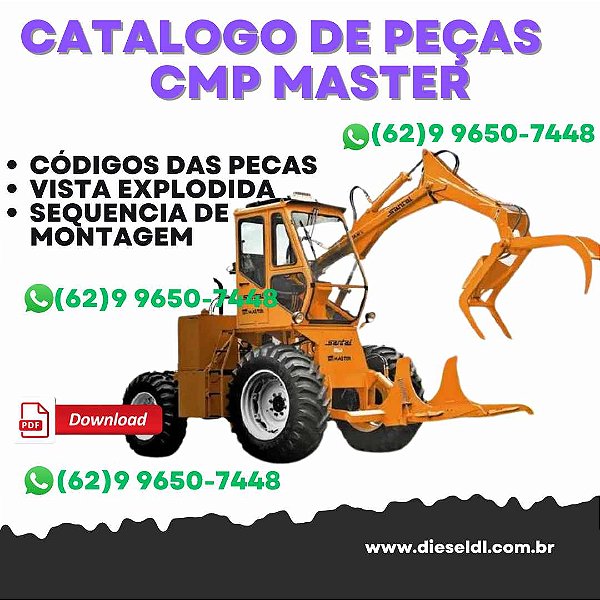 CATÁLOGO DE PEÇAS  CARREGADORA CMP MASTER   SANTAL