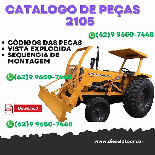 CATÁLOGO DE PEÇAS TRATOR  2105 CBT