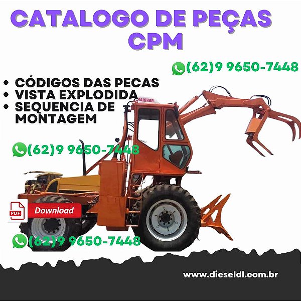 CATÁLOGO DE PEÇAS CARREGADEIRA DE CANA CMP MASTER SANTAL