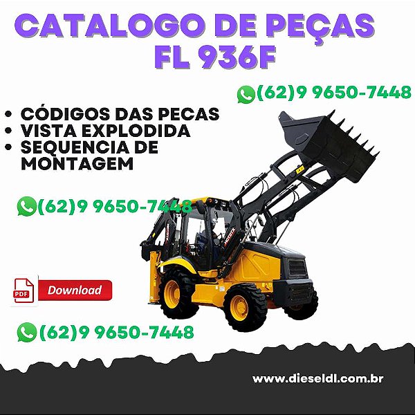 CATÁLOGO DE PEÇAS CARREGADEIRA FL936F FOTON