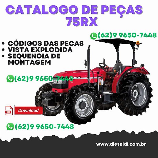 CATÁLOGO DE PEÇAS TRATOR 50RX 75RX SOLIS