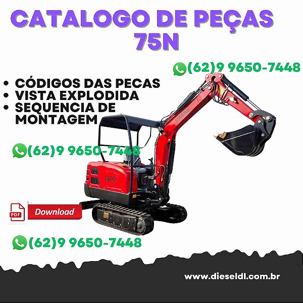 CATÁLOGO DE PEÇAS MINI ESCAVADEIRA KX 91-3 - KUBOTA