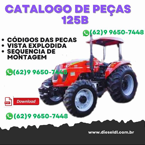 CATÁLOGO DE PEÇAS TRATOR  T1680 TRAMONTINI