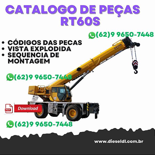 CATÁLOGO DE PEÇAS GUINDASTE RT60S GROVE
