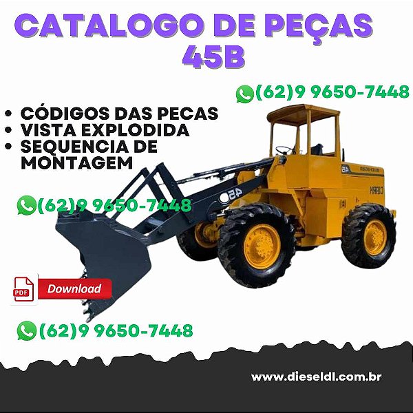 CATÁLOGO DE PEÇAS CARREGADEIRA  45B MICHIGAN