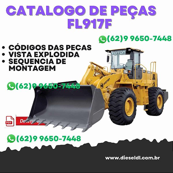 CATÁLOGO DE PEÇAS CARREGADEIRA  FL917F FOTON