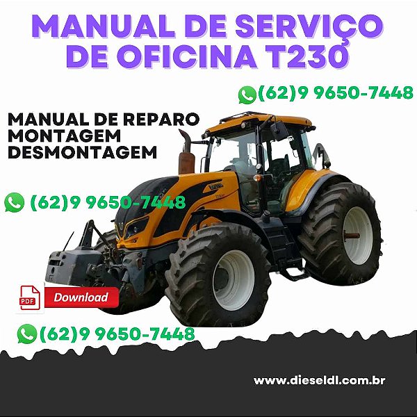 MANUAL DE SERVIÇO  DE OFICINA SERVIÇOS ELÉTRICOS TRATORES T CVT VALTRA